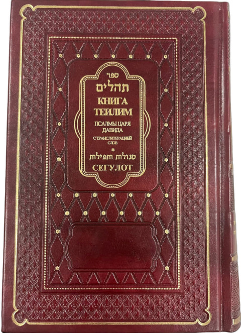 Книга ТЕИЛИМ. Псалмы царя Давида с транслитерацией слов